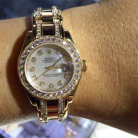 rolex diamond ladies|ladies diamond Rolex for sale.